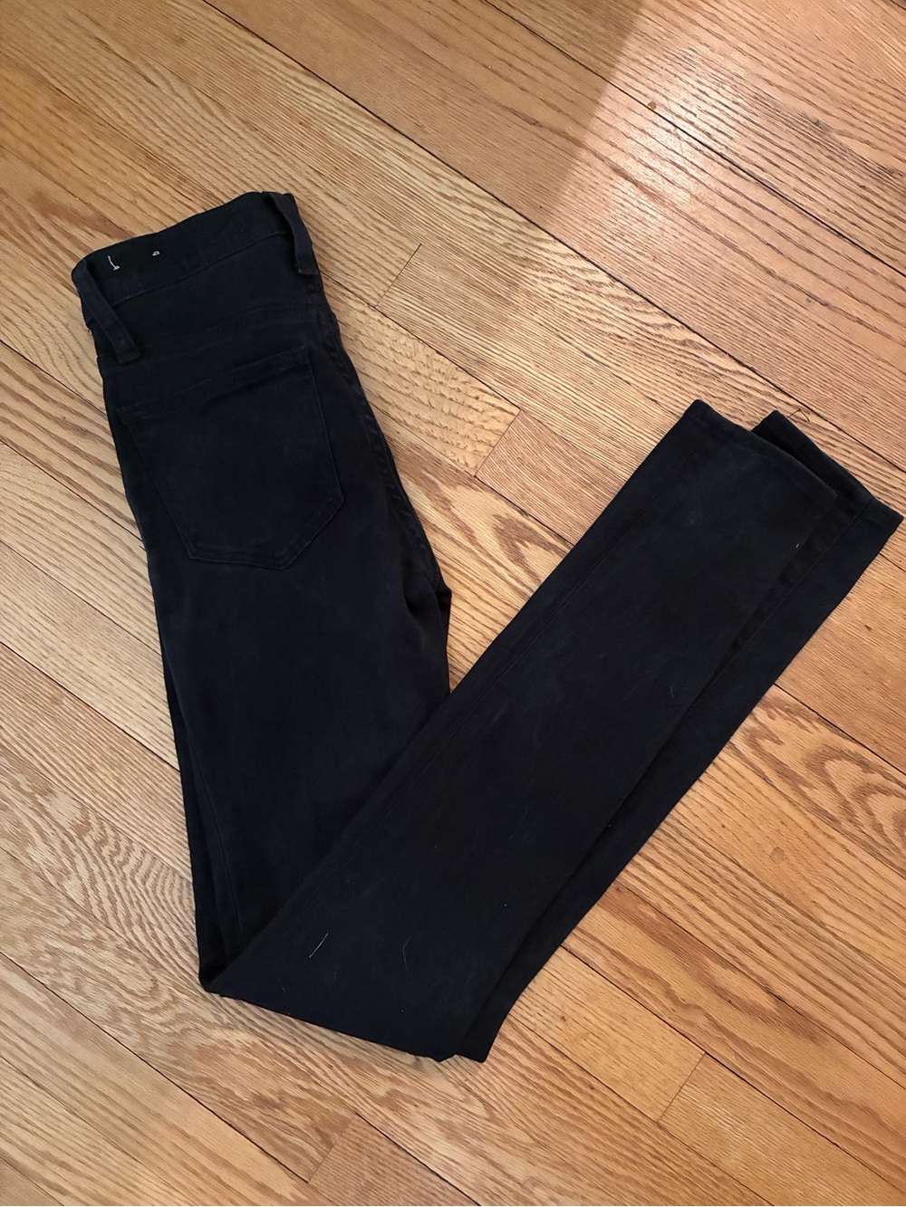 Madewell Black Skinny Jeans with Branded Waist Tag